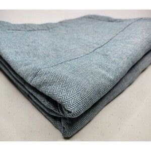 (2) Beddy’s Bed Ease Standard Quinn Luxe Pillow Shams Pillowcases - Blue